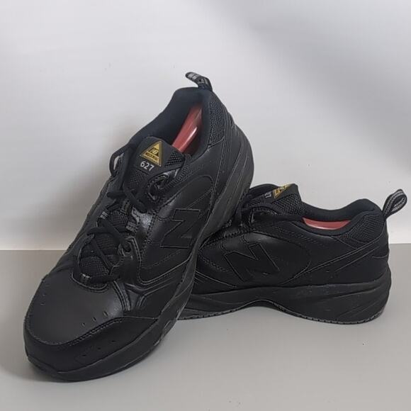 New Balance 627 Mens 10 Non Slip Steel Toe Sneakers Workwear Safety Shoes - Picture 1 of 6